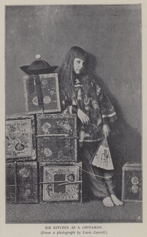 Xie Kitchin kínaiként (f/w fotó) alkotó: Charles Lutwidge Dodgson