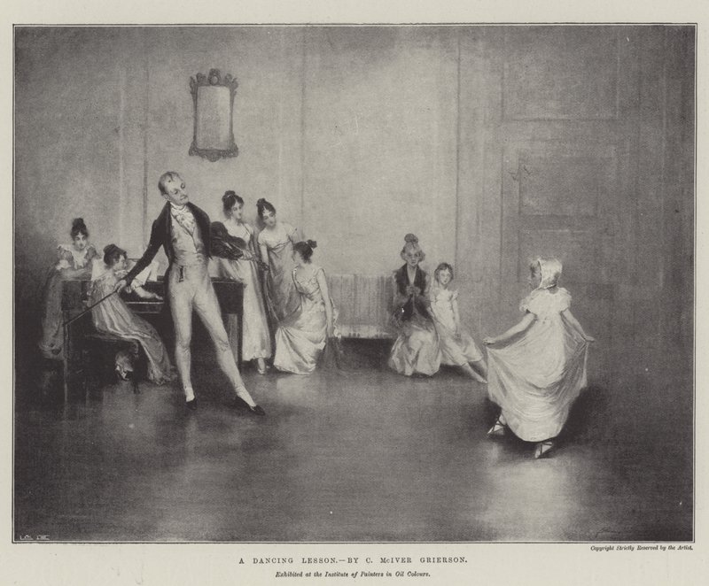 Egy tánclecke alkotó: Charles MacIvor or MacIver Grierson
