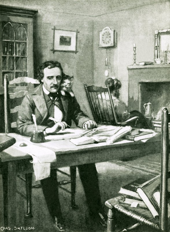Poe dolgozik Catalina szeme alatt alkotó: Charles Mills Sheldon