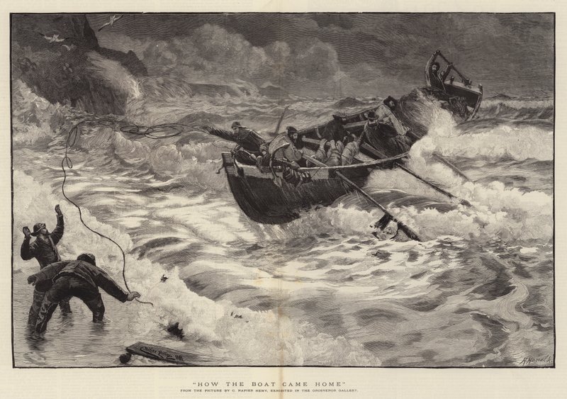 Hogyan jött haza a hajó alkotó: Charles Napier Hemy