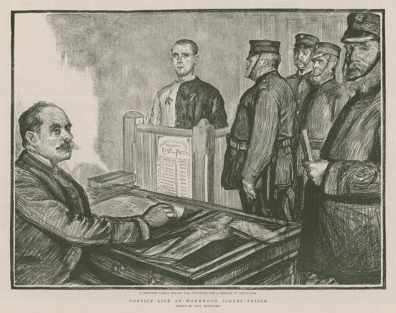 Elítéltek élete a Wormwood Scrubs börtönben alkotó: Charles Paul Renouard