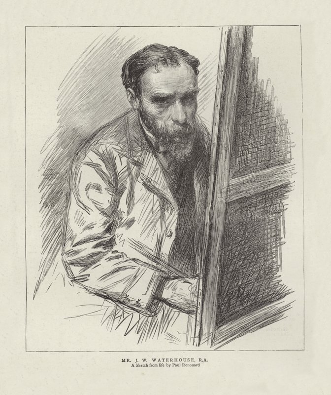 John William Waterhouse alkotó: Charles Paul Renouard