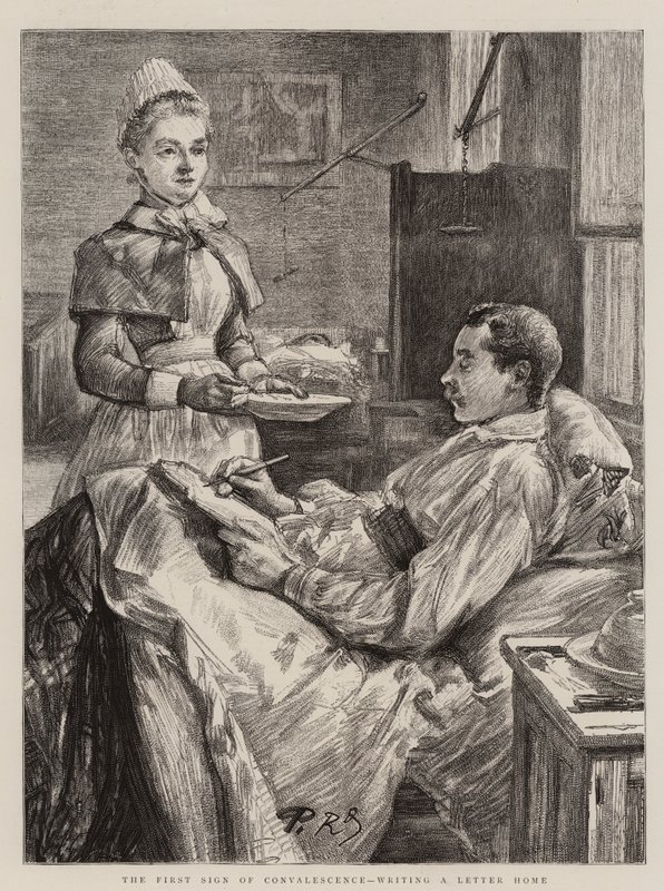 A Royal Victoria Kórház, Netley alkotó: Charles Paul Renouard