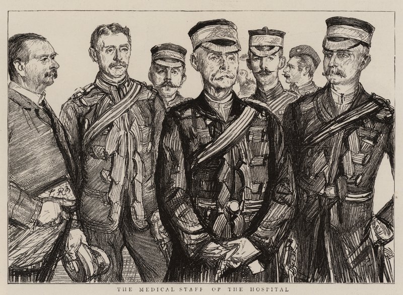 A Royal Victoria Kórház, Netley alkotó: Charles Paul Renouard