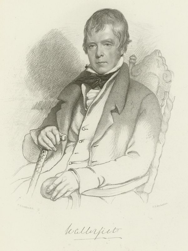 Sir Walter Scott alkotó: Charles Robert Leslie