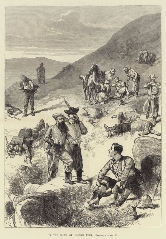 Laing nyakának lejtőjén, este, január 28 alkotó: Sir John Charles Robinson