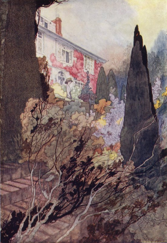 Szentimentális kertünk: ősz (színes litó) alkotó: Charles Robinson