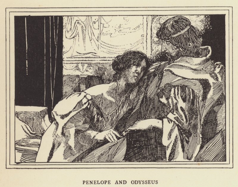 Pénelope és Odüsszeusz alkotó: Sir John Charles Robinson