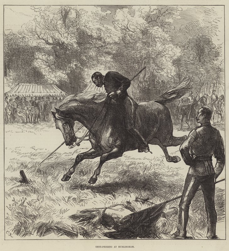 Sátorverés Hurlinghamben alkotó: Sir John Charles Robinson