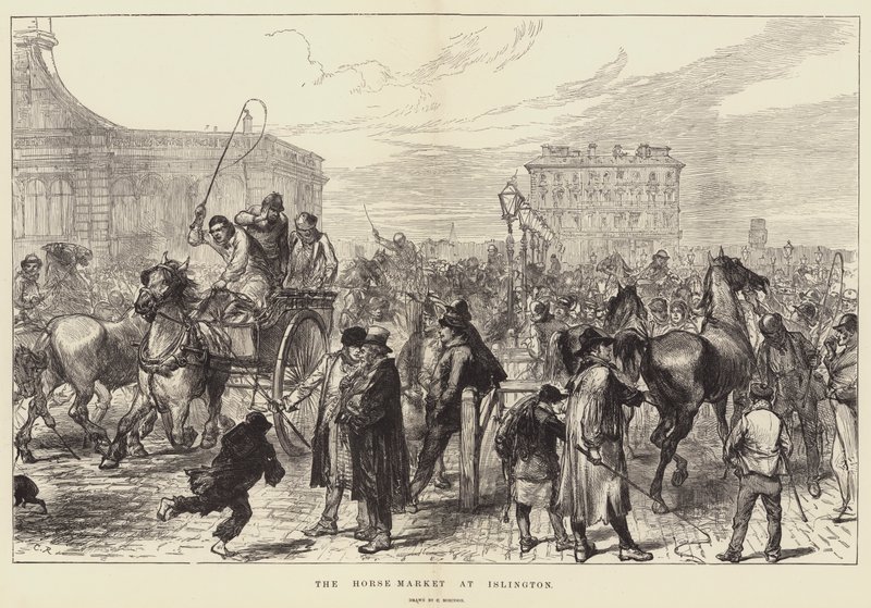 A lópiac Islingtonban alkotó: Sir John Charles Robinson