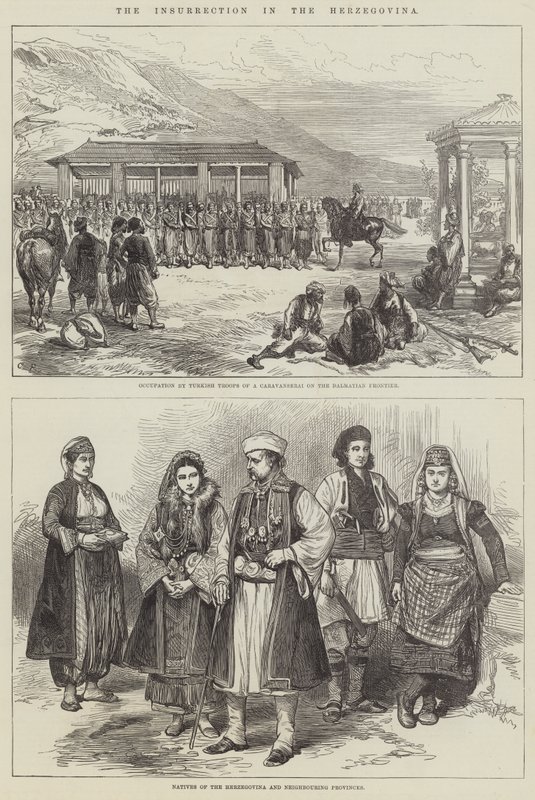A felkelés Hercegovinában alkotó: Sir John Charles Robinson