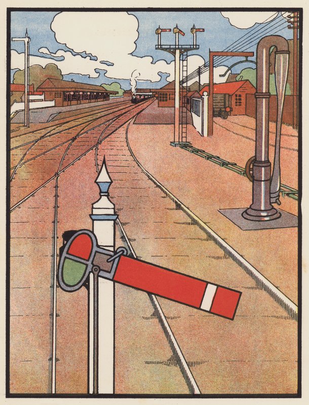 A vasúti csomópont alkotó: Charles Robinson