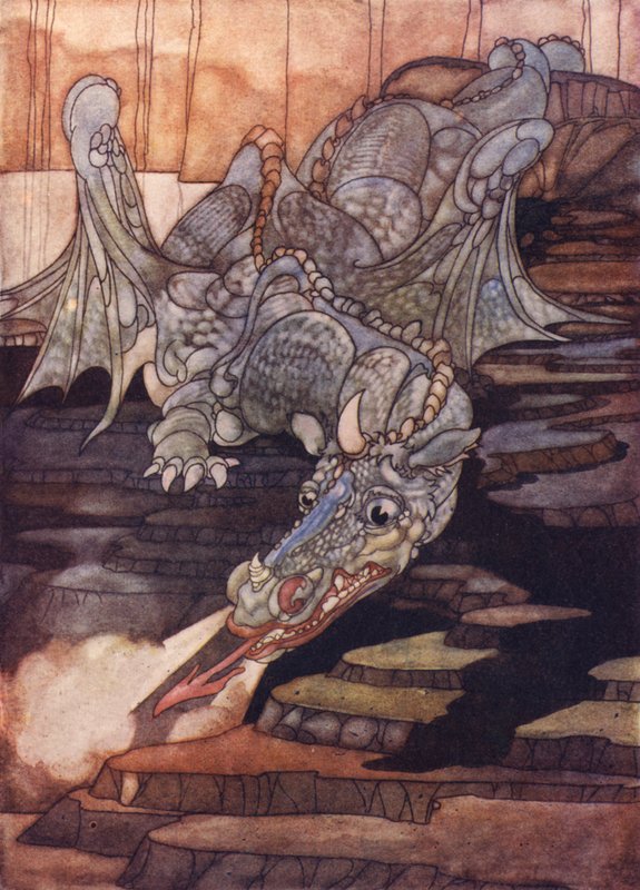 A sárkány, akit Szent György ölt meg alkotó: Charles Robinson