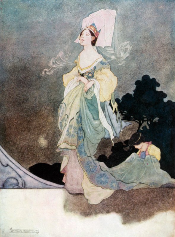 A Queens Maids of Honor legszebbje alkotó: Charles Robinson
