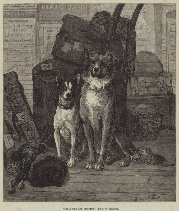 Idegenek és zarándokok alkotó: Charles Trevor Garland