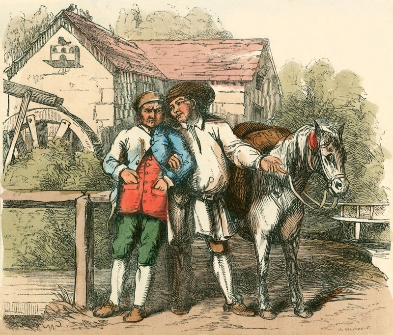 Vidám dicséri a pónit alkotó: Charles West Cope