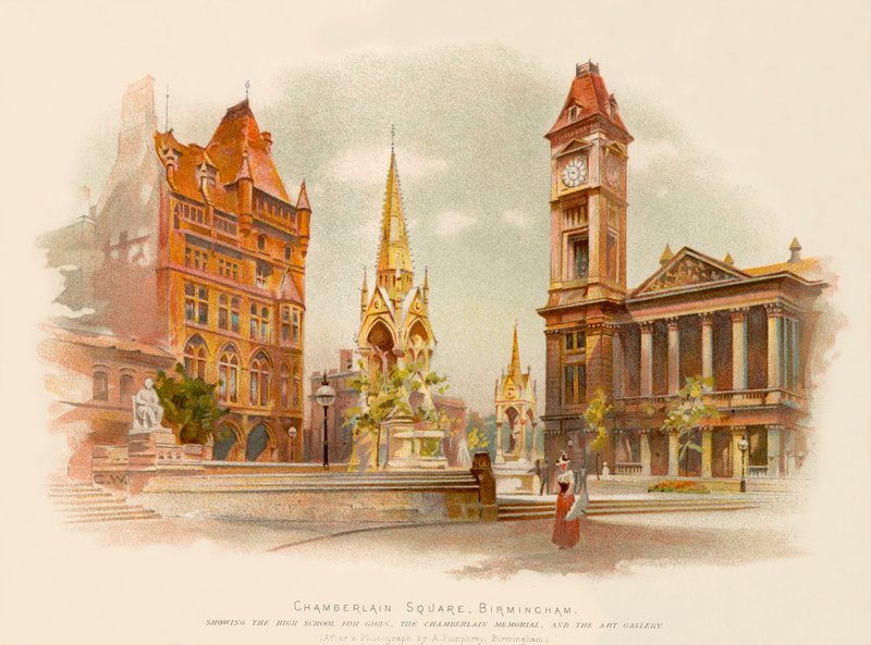 Chamberlain Square, Birmingham alkotó: Charles Wilkinson
