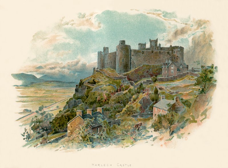 Harlech kastély alkotó: Charles Wilkinson