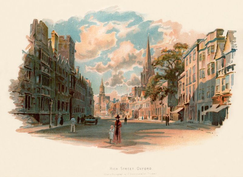 High Street, Oxford alkotó: Charles Wilkinson