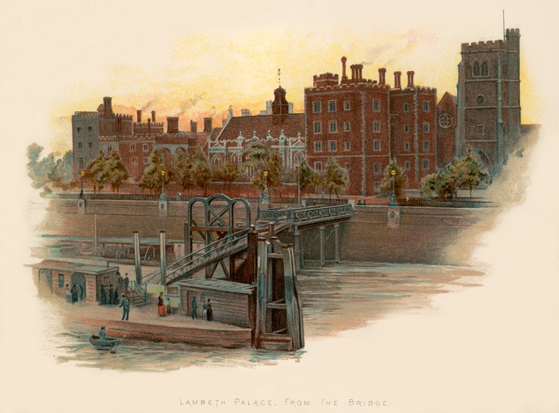 Lambeth-palota, a hídról alkotó: Charles Wilkinson