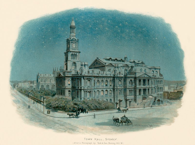 Városháza, Sydney alkotó: Charles Wilkinson