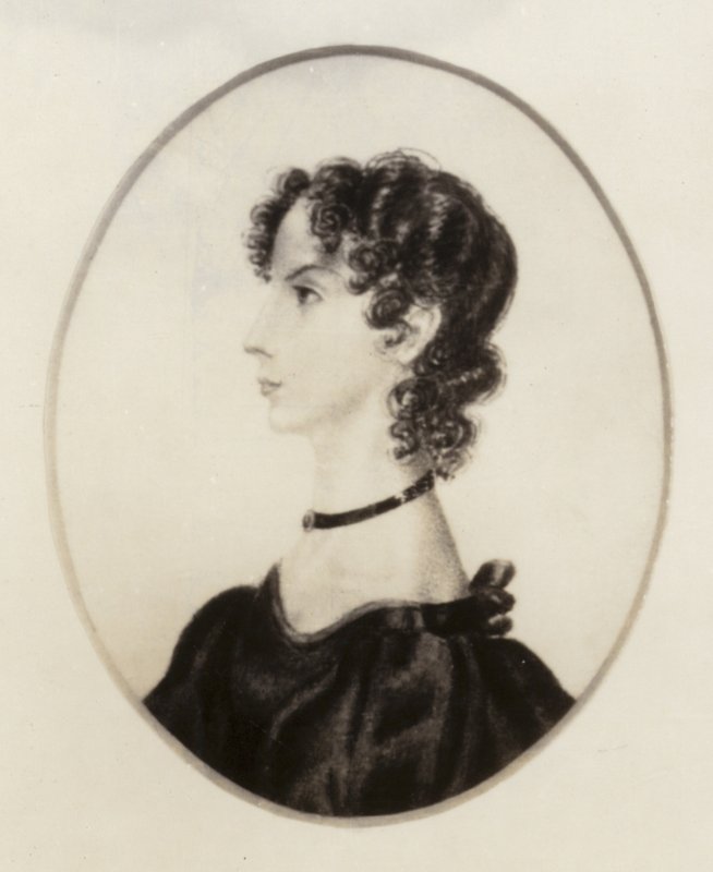 Anne Bronte (1820-1849), angol regényírónő és költőnő. alkotó: Charlotte Bronte