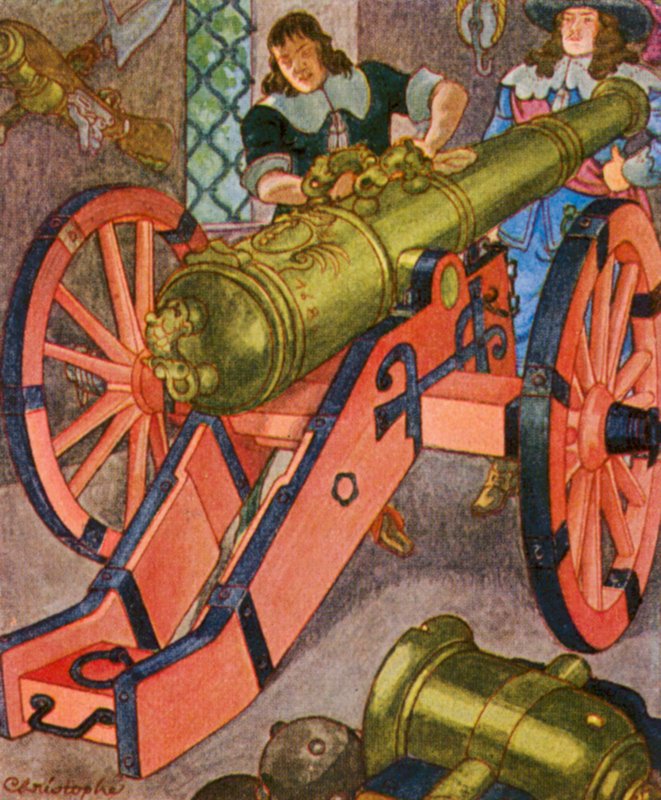 Zeugmeister / Stuff Master (színes litográfia) alkotó: Christophe (1856 1945)