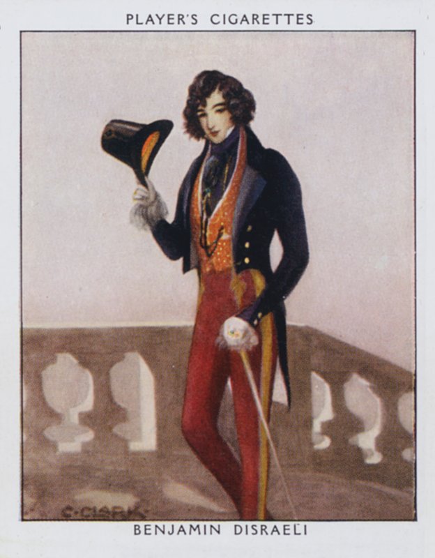 Benjamin Disraeli (színes litó) alkotó: Christopher (after) Clark