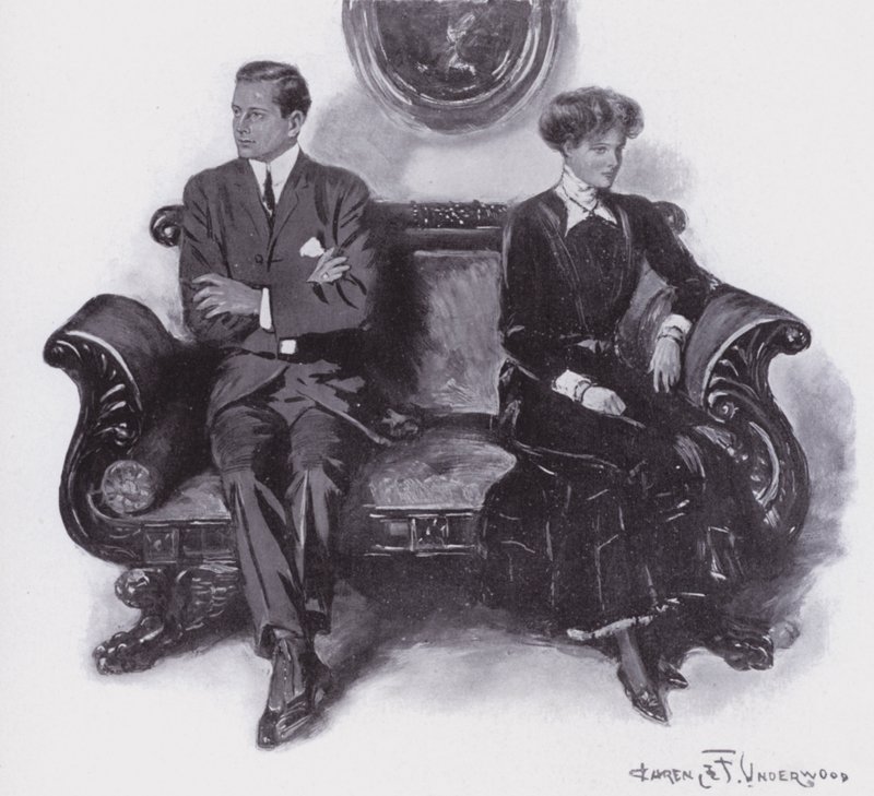 Szerelmesek veszekedés alkotó: Clarence F. Underwood
