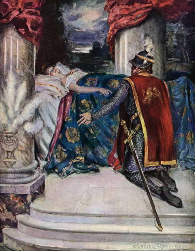 Azt álmodtam, hogy márványcsarnokokban lakom (színes litó) alkotó: Clarence F. Underwood