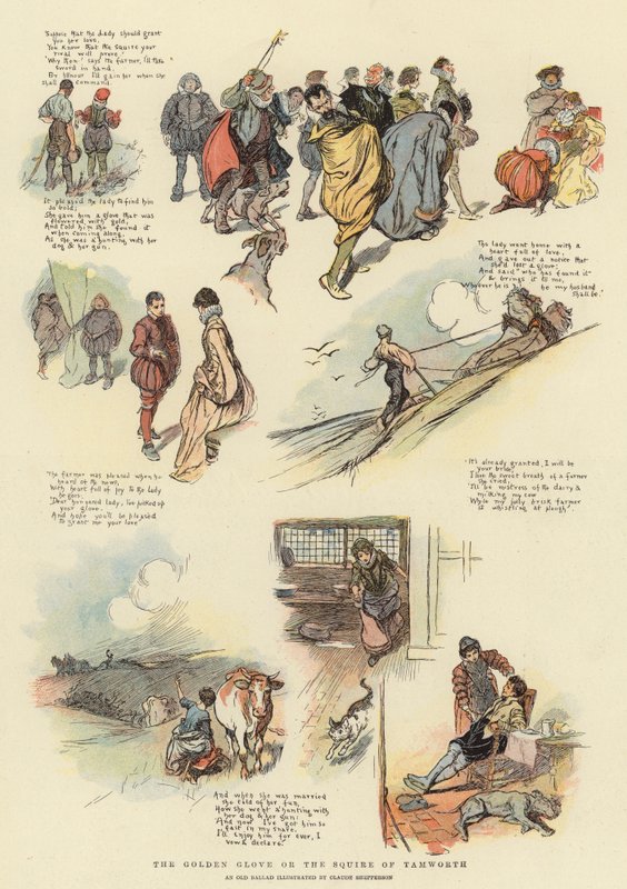 Az Aranykesztyű, vagy a Tamworth Squire alkotó: Claude Shepperson