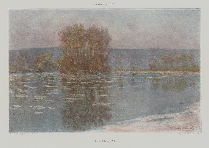 Jégkockák alkotó: Claude Monet