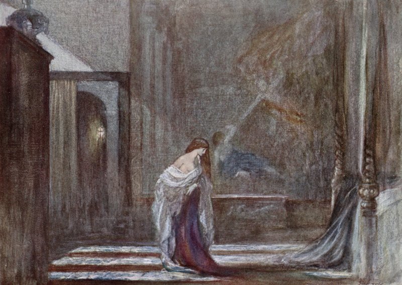 John Keats, Szent Ágnes estéje alkotó: Claude Shepperson