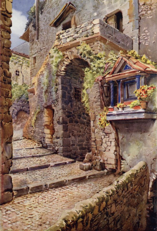 Középkori házak, Alatri alkotó: Commendator Formilli