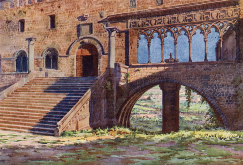 A pápai palota, Viterbo alkotó: Commendator Formilli