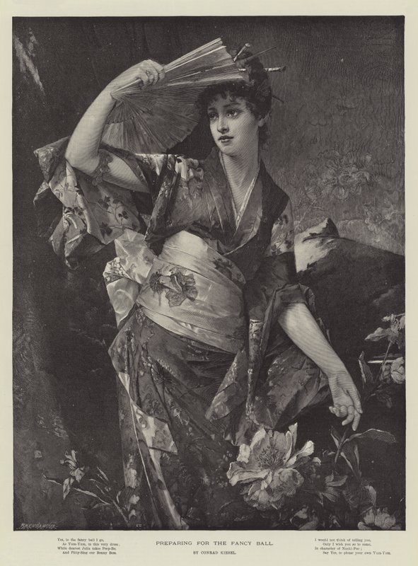Felkészülés a Fancy Ball-ra alkotó: Conrad Kiesel