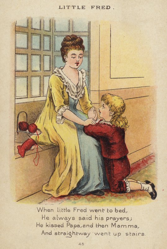 Mondóka: Little Fred (chromolitho) alkotó: Constance Haslewood