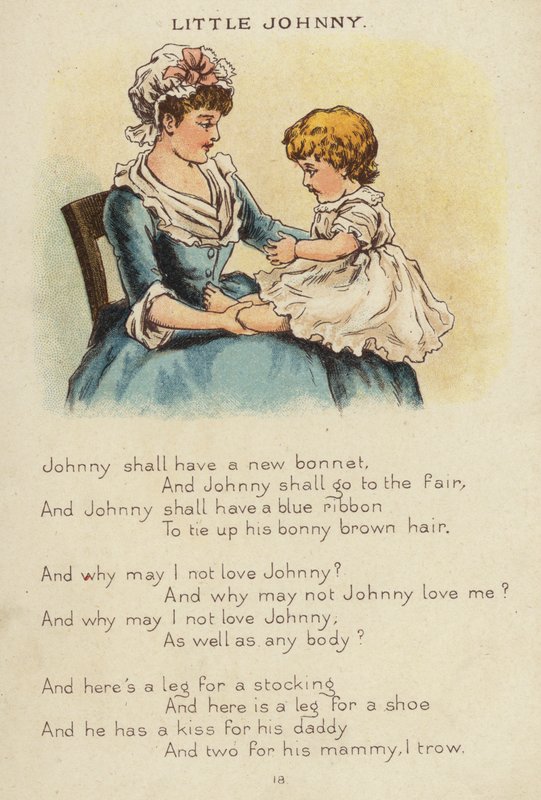 Mondóka: Little Johnny (chromolitho) alkotó: Constance Haslewood