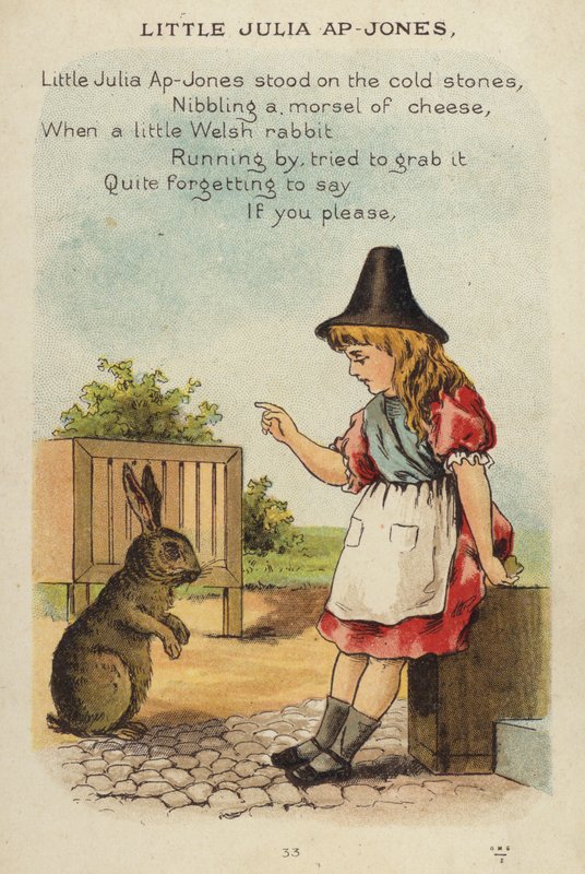 Mondóka: Little Julia Ap-Jones (chromolitho) alkotó: Constance Haslewood