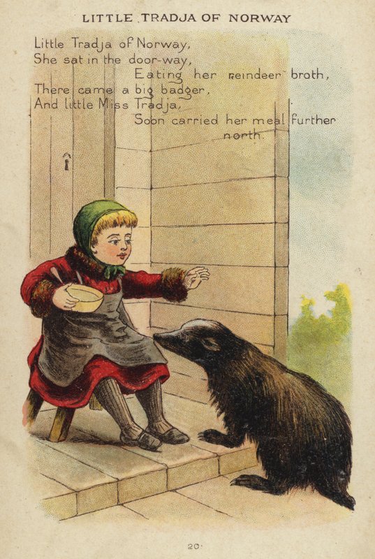 Mondóka: Little Tradja Of Norway (chromolitho) alkotó: Constance Haslewood