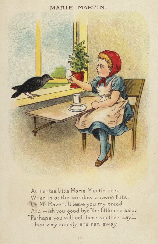 Mondóka: Marie Martin (chromolitho) alkotó: Constance Haslewood