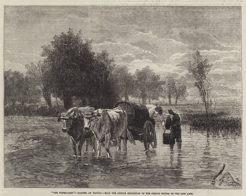 A vizes kocsi alkotó: Constant Emile Troyon