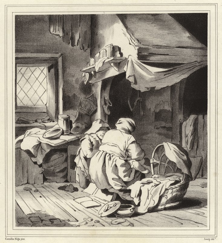 Hazai jelenet alkotó: Cornelis Pietersz Bega