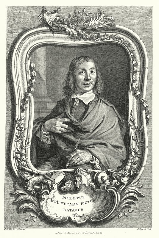 Philips Wouwerman holland festő alkotó: Cornelis after Visscher