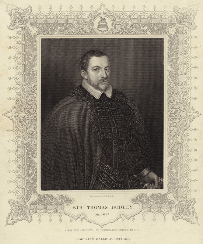 Sir Thomas Bodley alkotó: Cornelius Janssen van Ceulen