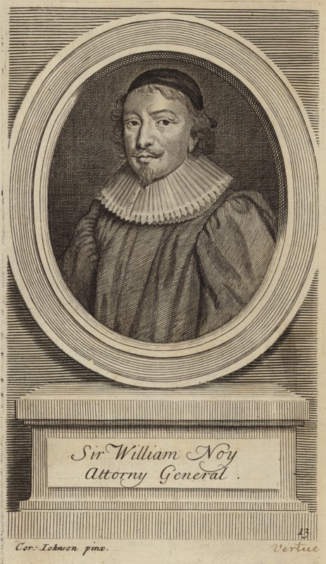 Sir William Noy alkotó: Cornelius Janssen van Ceulen