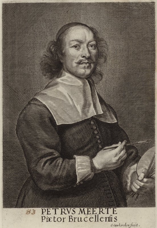 Petrus Meerte alkotó: Cornelius van Caukercken