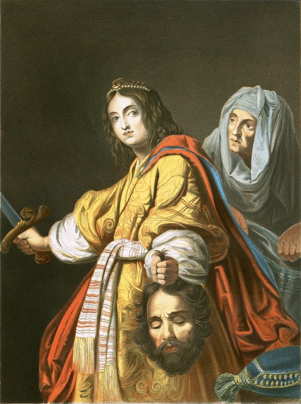 Judit Holofernész fejével alkotó: Cristofano (after) Allori