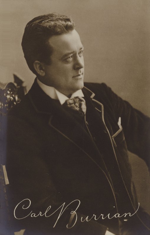 Carl Burrian cseh operatenor (1870-1924) alkotó: Czech Photographer