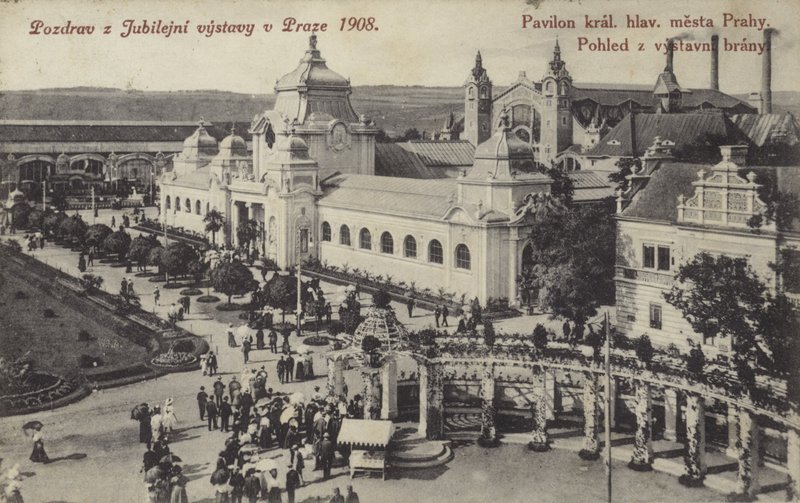 Jubileumi kiállítás, Prága, 1908 alkotó: Czech Photographer